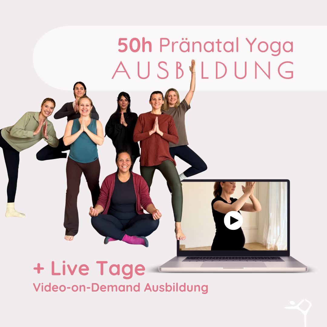 50h Pränatal Yoga Ausbildung – Online & Live in München
